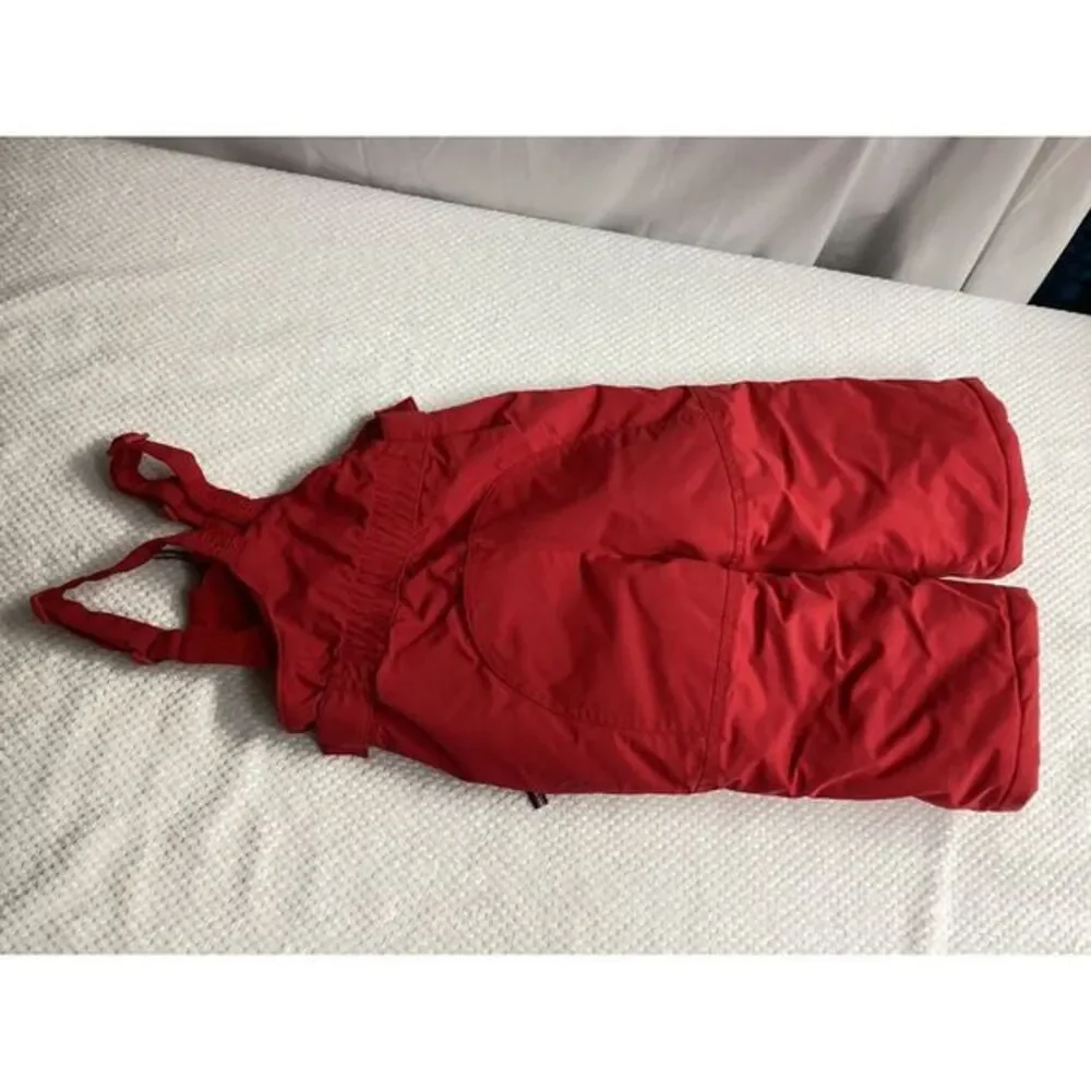Amazon‎ Kids Red Snow Bib Overalls Ski Pants 2T Insulated Snowsuit Waterproof